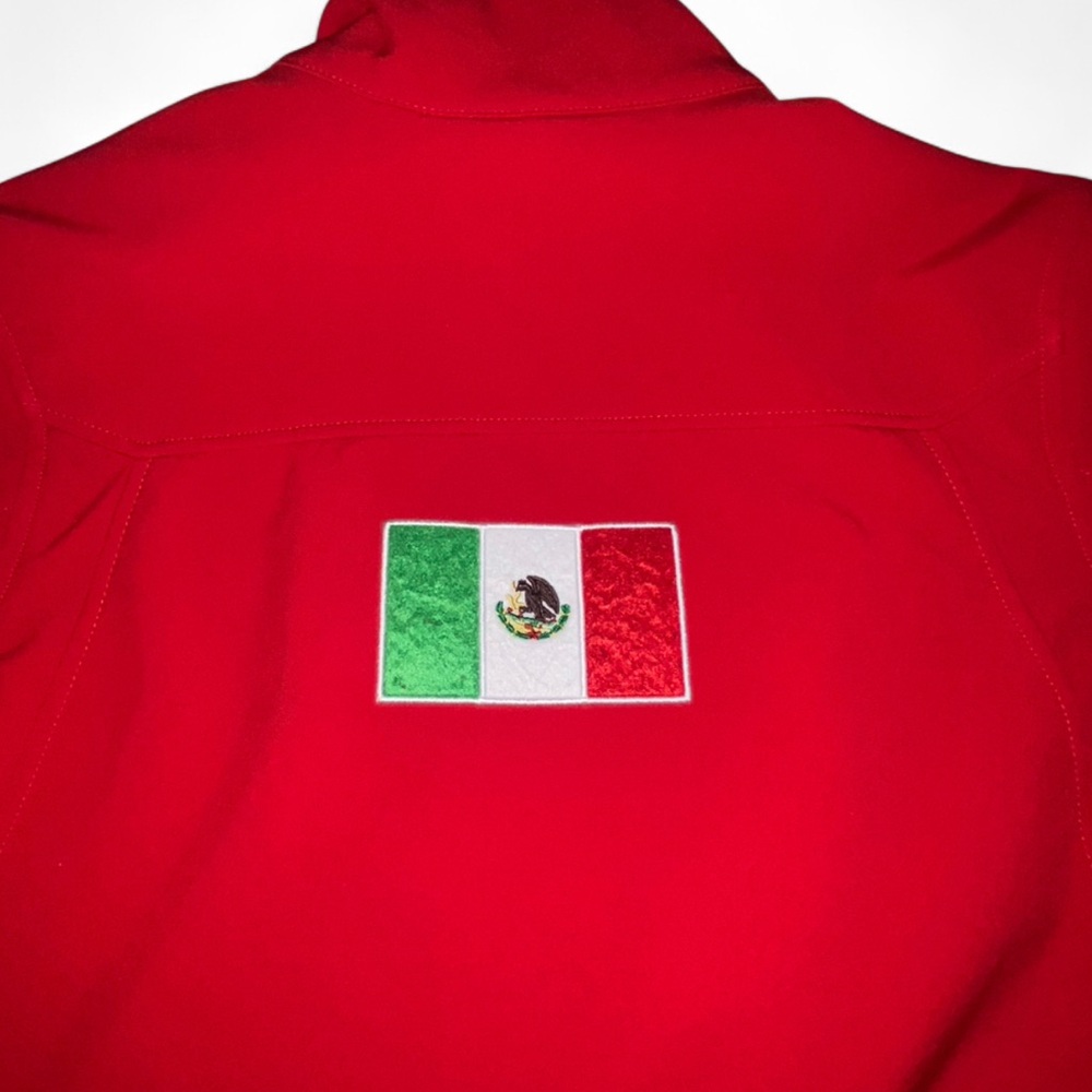 Ariat- Red zip up jacket - Picture 3 of 4